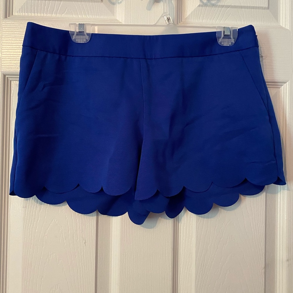 Royal blue shorts